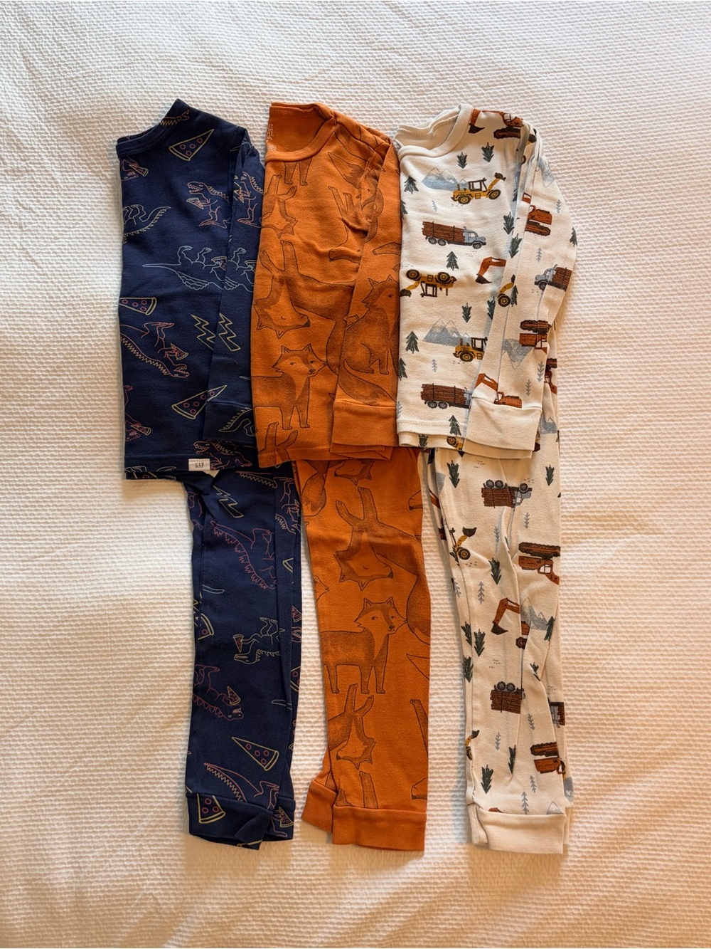Bundle of Toddler Boys Pajamas Size 5T